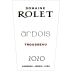 Domaine Rolet Arbois Trousseau 2020 Front Label