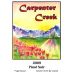Carpenter Creek Winery Pinot Noir 2009 Front Label