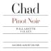 Chad Pinot Noir 2015 Front Label