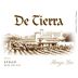 De Tierra Vineyard Mesa Del Sol Syrah 2012 Front Label