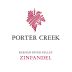 Porter Creek Russian River Zinfandel 2016 Front Label