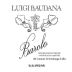 Luigi Baudana Barolo del Comune di Serralunga d'Alba 2015 Front Label