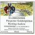 St. Christopher Piesporter Goldtropfchen Riesling Auslese 2022 Front Label