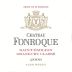 Chateau Fonroque 2009 Front Label