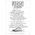 Vinos de Potrero Reserva Malbec 2018 Front Label