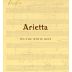Arietta On The White Keys White Blend 2016 Front Label