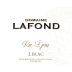 Domaine Lafond Lirac Blanc 2023 Front Label