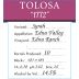 Tolosa Winery Edna Ranch 1772 Syrah 2011 Front Label