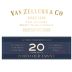 Van Zellers & Co VZ 20 Years Old Tawny Port Front Label