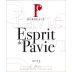 Esprit de Pavie 2015 Front Label