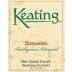 Keating Wines Buchignani Vineyard Zinfandel 2015 Front Label