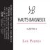 Domaine des Hauts Baigneux Les Pentes 2016 Front Label