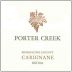 Porter Creek Old Vine Carignane 2016 Front Label