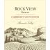 Rock View Reserve Cabernet Sauvignon 2015 Front Label