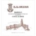 G.D. Vajra Barolo Coste di Rose 2020 Front Label