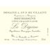 Domaine de Villaine Bourgogne Cote Chalonnaise La Digoine 2017 Front Label