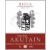 Bodega Akutain Crianza 2019 Front Label