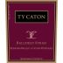 Ty Caton Ballfield Syrah 2013 Front Label