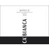 Ca' Bianca Barolo 2015 Front Label