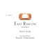 Talley East Rincon Vineyard Pinot Noir 2015 Front Label