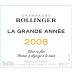 Bollinger La Grande Annee Brut with Gift Box 2008 Front Label
