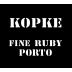 Kopke Fine Ruby Port Front Label