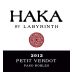 Labyrinth Wine Cellars Haka Petit Verdot 2012 Front Label