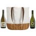Sauvignon Blanc Duo & Canvas Basket Tote Gift Set Gift Product Image