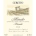 Ceretto Barolo Brunate 2017 Front Label