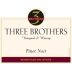 Three Brothers Vineyard and Winery Pinot Noir 2014 Front Label