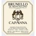 Capanna Brunello di Montalcino 2004 Front Label