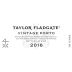 Taylor Fladgate Vintage Port 2016 Front Label
