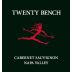 Twenty Bench Cabernet Sauvignon 2013 Front Label