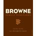 Browne Family Vineyards Pinot Noir 2021 Front Label