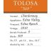 Tolosa Winery 569 Chardonnay 2010 Front Label