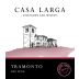 Casa Larga Tramonto Red Front Label