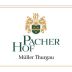Pacher Hof Muller Thurgau 2019 Front Label