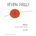 Seven Hills Winery Walla Walla Merlot 2016 Front Label