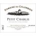 Domaine du Colombier Chablis Petit Chablis 2025 Front Label