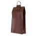 Admiral Faux Leather Brown Wine Tote Gift Product Image
