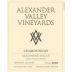 Alexander Valley Vineyards Estate Chardonnay 2022 Front Label