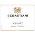 Sebastiani Sonoma County Merlot 2016 Front Label