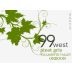 99 West Pinot Gris 2018 Front Label