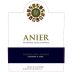D.O.5.HispanoBodegas Anier Vendimia Seleccionada Tempranillo 2012 Front Label
