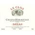 Delas Crozes-Hermitage Le Clos 2022 Front Label