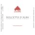 Cantina del Pino Dolcetto d'Alba 2019 Front Label