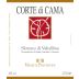 Mamete Prevostini Corte di Cama Sforzato di Valtellina 2018 Front Label