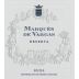 Marques de Vargas Rioja Reserva 2014 Front Label