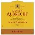 Lucien Albrecht Reserve Gewurztraminer 2021 Front Label