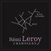 Champagne Remi Leroy Blanc de Noirs Brut Nature 2019 Front Label